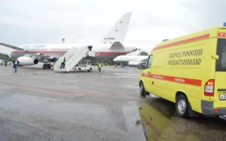 Пострадавшего в ДТП малыша из Севастополя спецборт доставил в Москву