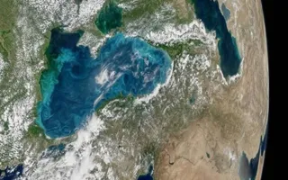 Чёрное море приобрело бирюзовый оттенок — NASA