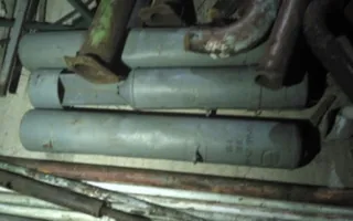 В Симферополе сдали на металл две морские авиабомбы