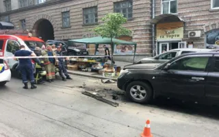 В центре Киева взорвали автомобиль севастопольского бизнесмена (фото)