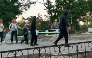 Парк «Учкуевка» разворовали посреди бела дня