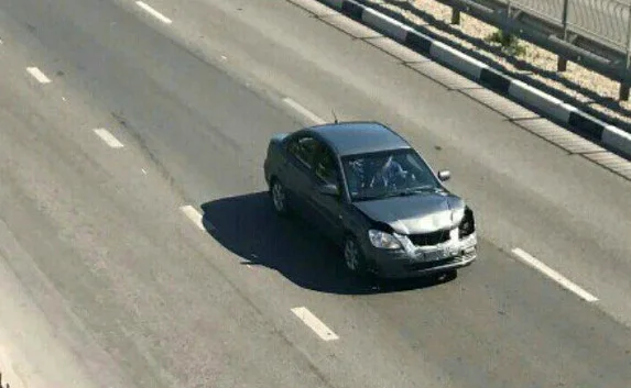 Казаки-разбойники: в Крыму идёт погоня за Kia Rio (фото)