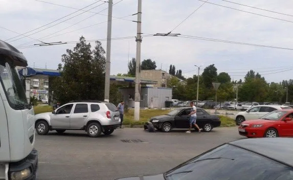 ДТП на автовокзале в Керчи 