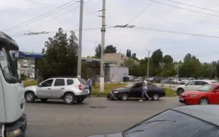ДТП на автовокзале в Керчи 