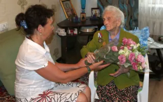 В Севастополе ветеран ВОВ отметила 100-летний юбилей