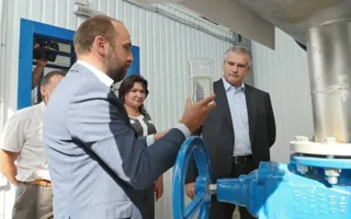 ​Очистные сооружения открылись в поселке Гвардейское