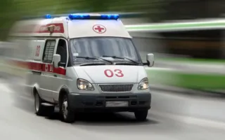 Ночью в Севастополе скорая помощь едва не сползла в обрыв