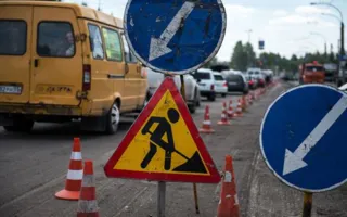 ​Движение на круговой развязке в Симферополе ограничено 