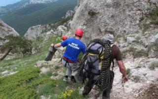 С Форосского Канта эвакуировали туриста