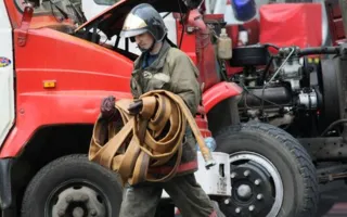 На пожаре в Керчи спасли пенсионера и подростка