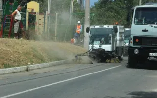 В Севастополе перед приездом Путина подстригают кусты