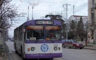 В Севастополе ограничат движение по маршруту следования троллейбуса №13 