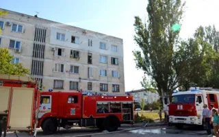 В севастопольском общежитии предотвратили масштабный пожар (фото)
