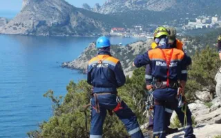 Пропавшую в Крымских горах женщину искали три часа