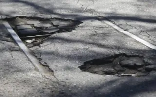 Симферополь и Джанкой возглавили рейтинг худших дорог Крыма (фото)