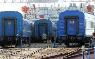 Переждать непогоду на Керченской переправе можно в плацкартных вагонах