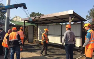 На улицах Севастополя до конца года поставят 24 автобусные остановки