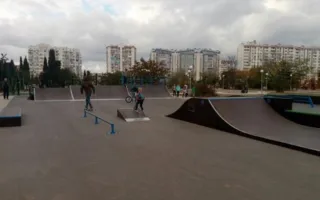 В «Динопарке» открылся первый севастопольский скейт-парк (фото, видео)
