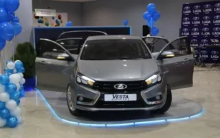 В Крыму прошла презентация новой LADA Vesta (видео)