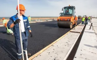 Строительство автоподходов к Крымскому мосту завершили на 70% (фото, видео)