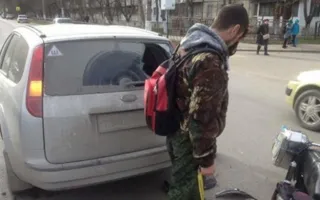 За сутки в ДТП на крымских трассах пострадал байкер и два водителя ВАЗов (фото)