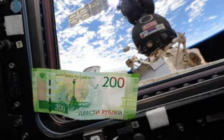 «Крымская» 200-рублёвка отправилась в космическое путешествие