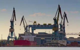 На керченский завод «Залив» доставили немецкие генераторы вместо финских