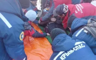 Девять человек пострадали в зимних развлечениях в крымских горах