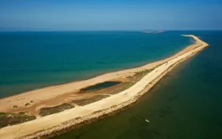 Тузлинская коса Керченского пролива переходит к федералам