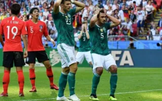Сборная Германии впервые за 80 лет не вышла из группы: ЧМ-2018 (фото, видео)