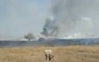 Под Севастополем горел военный аэродром (видео)