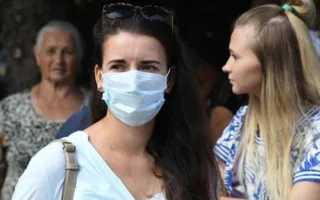 Жителей, отравленного химикатами Армянска, бесплатно обеспечат марлевыми повязками (фото)