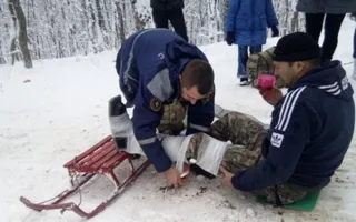Пять человек получили травмы во время «зимних забав» в Крыму (фото)