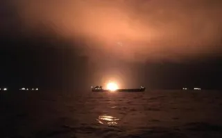 В Керченском проливе при взрыве сжиженного газа погибли 10 моряков (фото, видео)
