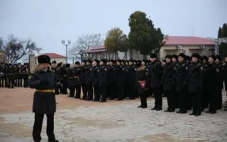 Курсанты приехали на Всероссийскую присягу в Херсонес (фото, видео)