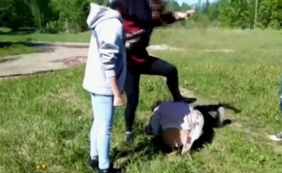 Школьники в Керчи сняли на мобильный избиение одноклассницы 