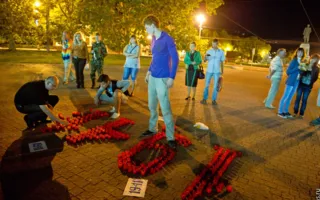 22 июня на Графской пристани в Севастополе запускали кораблики мечты