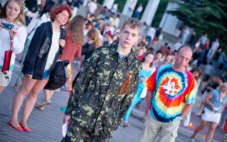 22 июня на Графской пристани в Севастополе запускали кораблики мечты