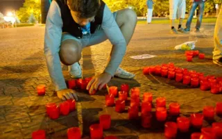 22 июня на Графской пристани в Севастополе запускали кораблики мечты