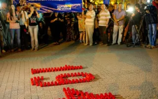 22 июня на Графской пристани в Севастополе запускали кораблики мечты