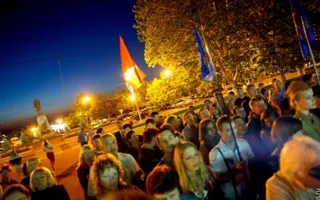 22 июня на Графской пристани в Севастополе запускали кораблики мечты