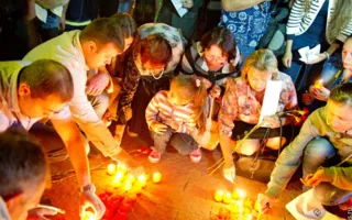 22 июня на Графской пристани в Севастополе запускали кораблики мечты