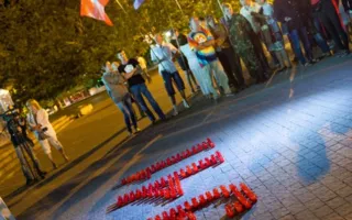 22 июня на Графской пристани в Севастополе запускали кораблики мечты