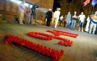 22 июня на Графской пристани в Севастополе запускали кораблики мечты
