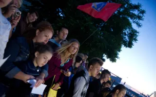 22 июня на Графской пристани в Севастополе запускали кораблики мечты