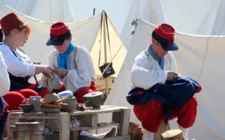 Историческая реконструкция «Альминское дело» — живая история