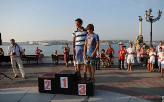 Севастопольские яхтсмены вырвали победу у россиян на открытом чемпионате города