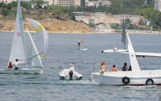 Севастопольские яхтсмены вырвали победу у россиян на открытом чемпионате города