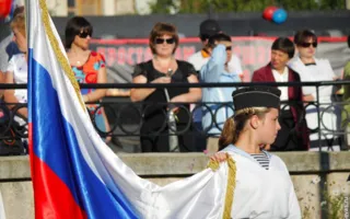 «Ночные волки» поздравили севастопольских школьников с Днём знаний