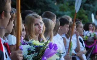 «Ночные волки» поздравили севастопольских школьников с Днём знаний